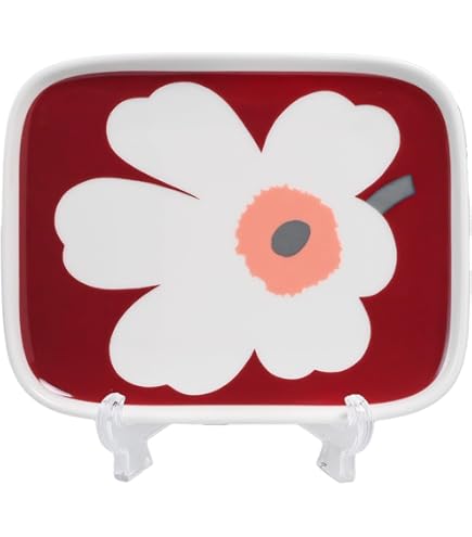 ①新品未使用　マリメッコ marimekko ウニッコ60周年ガラスプレート 楽天市場】マリメッコ marimekko ウニッコ Unikko shape